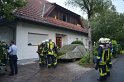 Feuer Einfamilienhaus Koeln Ostheim Saarbrueckerstr P25